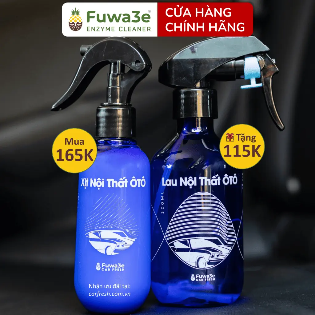 Sản phẩm nước vệ sinh nội thất ô tô FUWA3E Enzyme