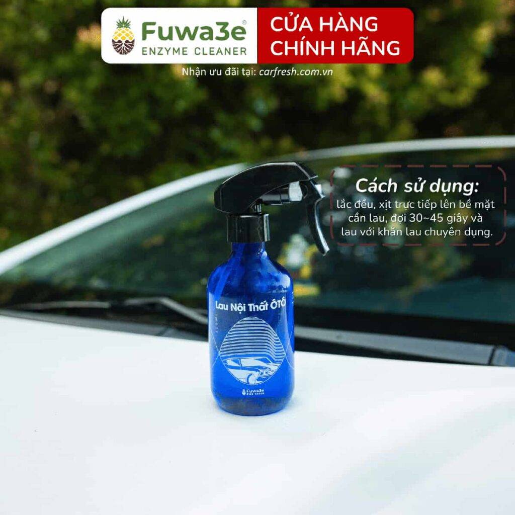 Cách khử mùi nội thất ô tô hiệu quả bằng xịt khử mùi xe ô tô FUWA3E 