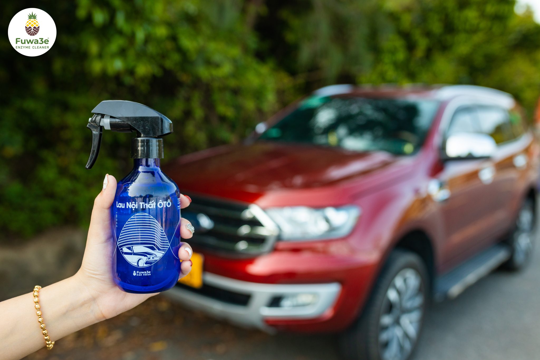 Hãy chọn nước vệ sinh nội thất ô tô nguồn gốc từ thiên nhiên Fuwa3e để đảm bảo sức khỏe cho bạn và gia đình