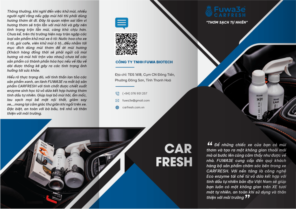 To roi A4 mat ngoai Fuwa3e Carfresh - chăm sóc ô tô