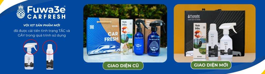 banner web 3 Fuwa3e Carfresh - chăm sóc ô tô