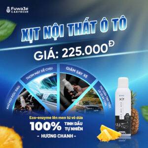 Xịt khử mùi ô tô Fuwa3e