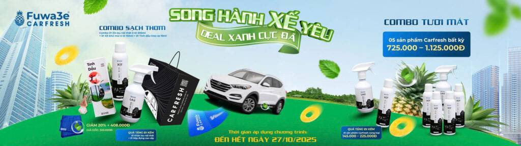 nho Fuwa3e Carfresh - chăm sóc ô tô