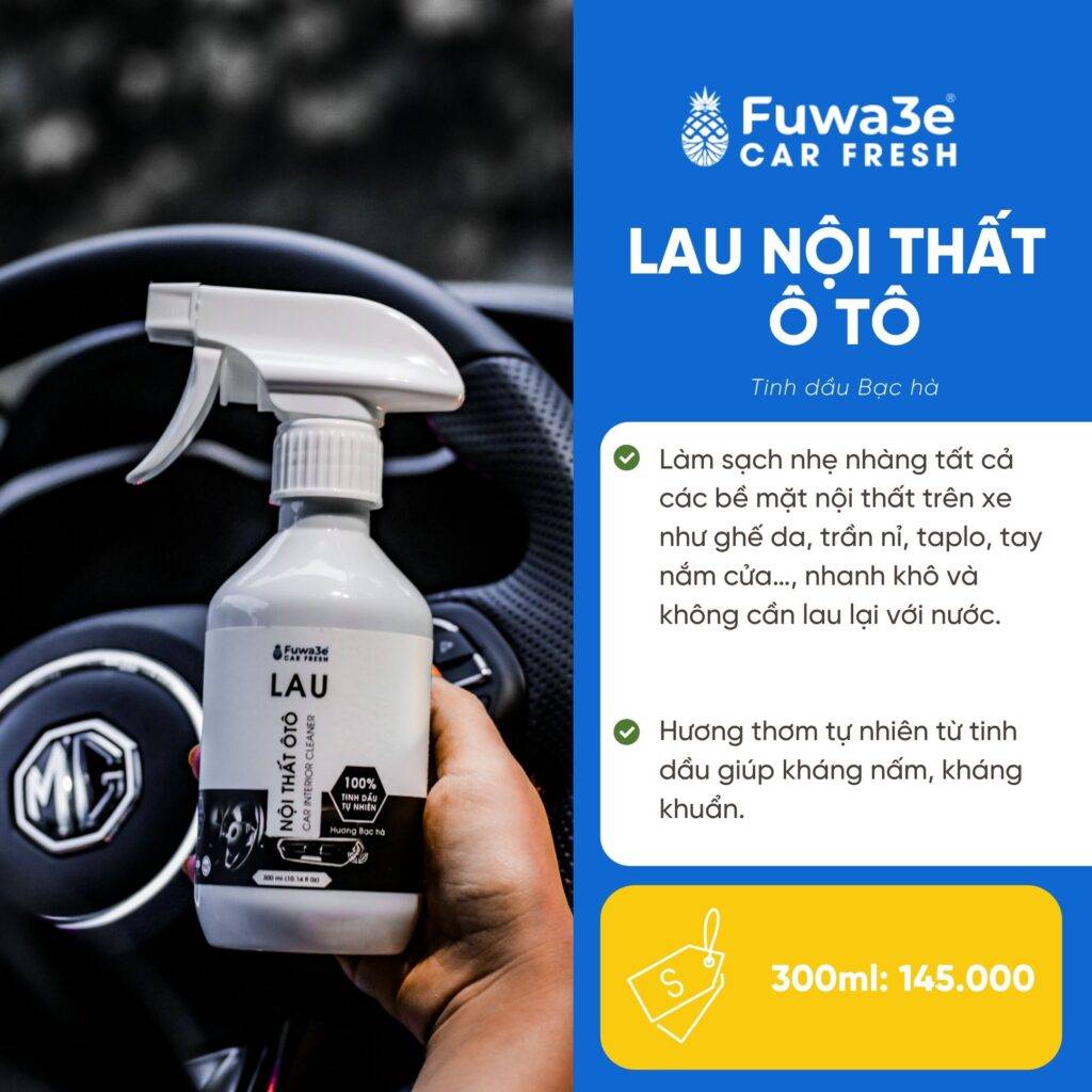 poster car 2 Fuwa3e Carfresh - chăm sóc ô tô